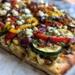 Mediterranean Veggie Flatbread