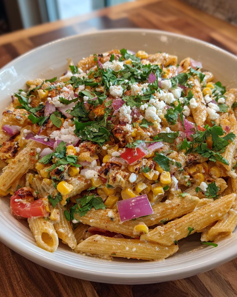 Mexican Street Corn Pasta Salad - detail 1