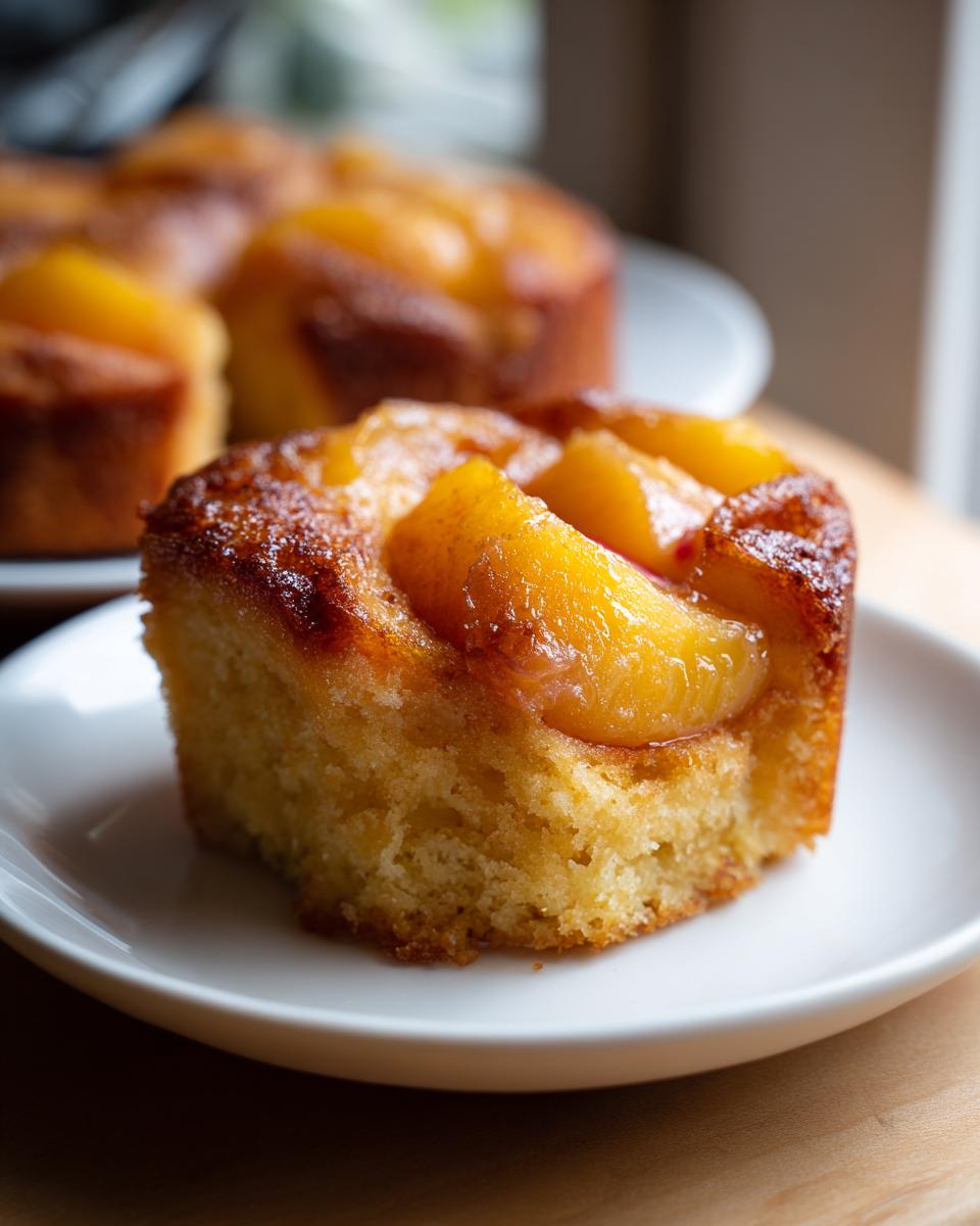 Irresistible Mini Peach Upside Down Cakes: 6 Steps 4 Mini Peach Upside Down Cakes - detail 1