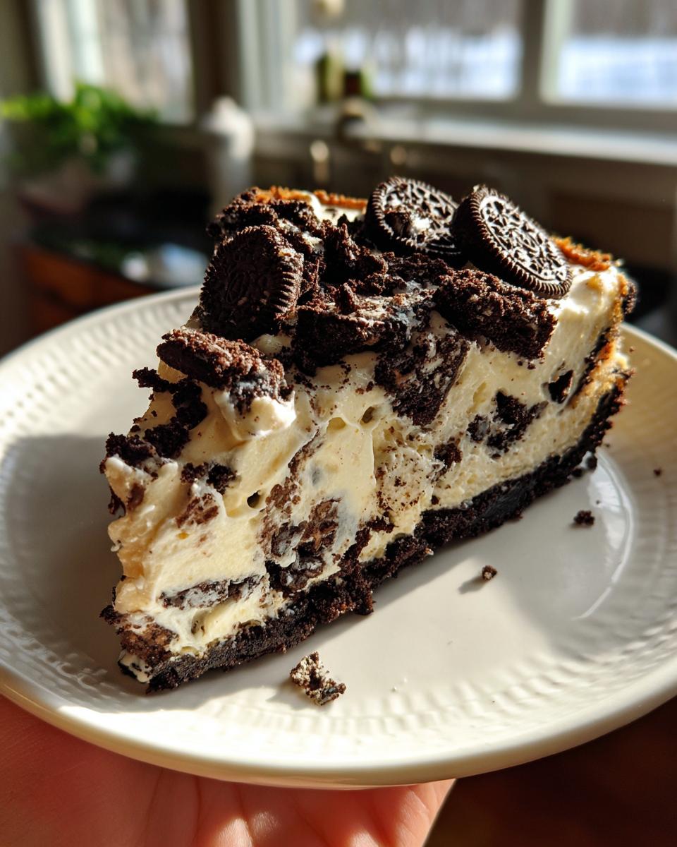 No Bake Oreo Cheesecake - detail 1