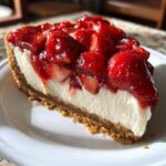 No Bake Strawberry Cheesecake