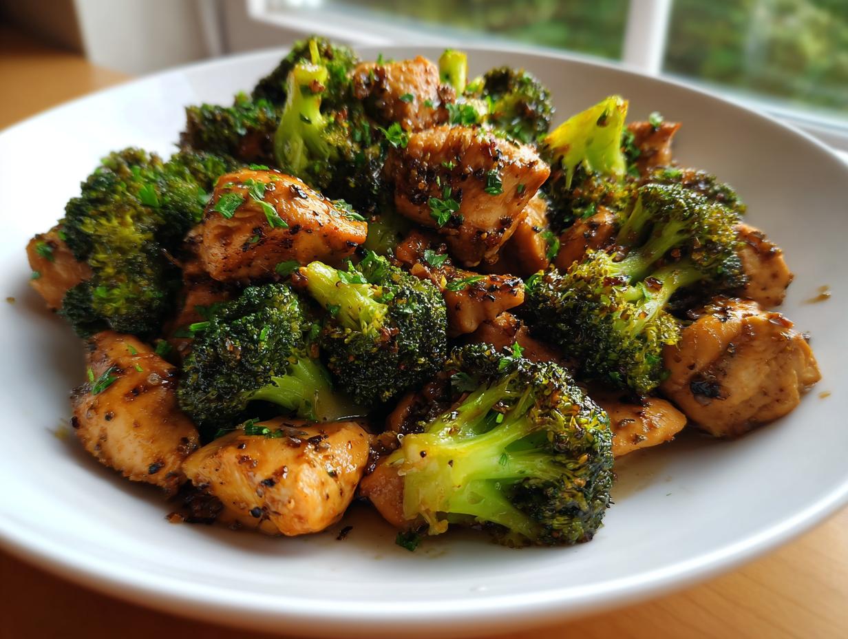 One Pan Honey Garlic Chicken & Broccoli - detail 2