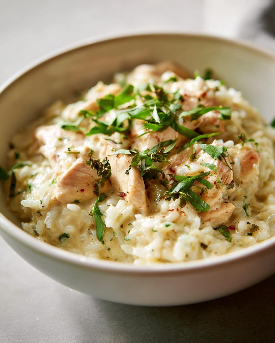 One Pot Creamy Chicken and Rice - detail 1