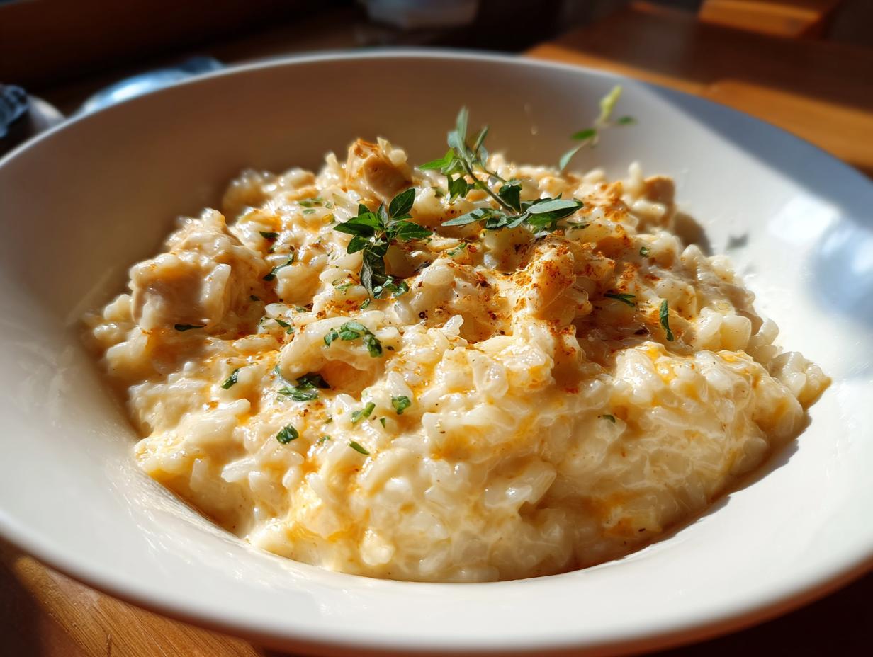 One Pot Creamy Chicken and Rice - detail 2
