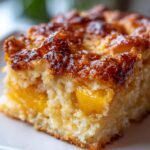 Peach Cobbler Dump Cake