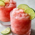 Refreshing Watermelon Lime Slushie Drink