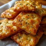 Rosemary Cheese Crackers