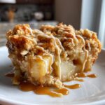 Salted Caramel Apple Crisp