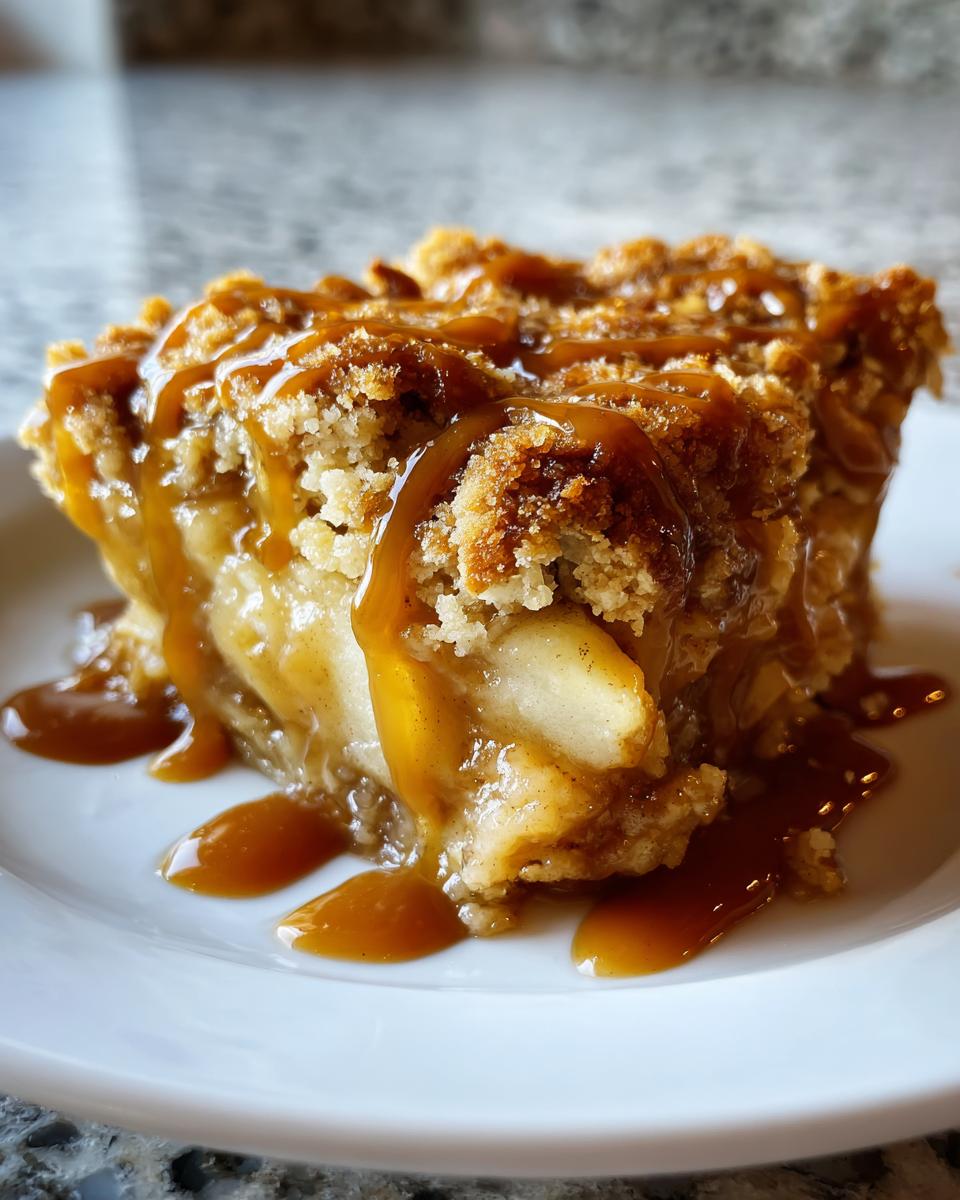 Salted Caramel Apple Crisp - detail 2