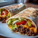 Smash Burger Taco Wraps