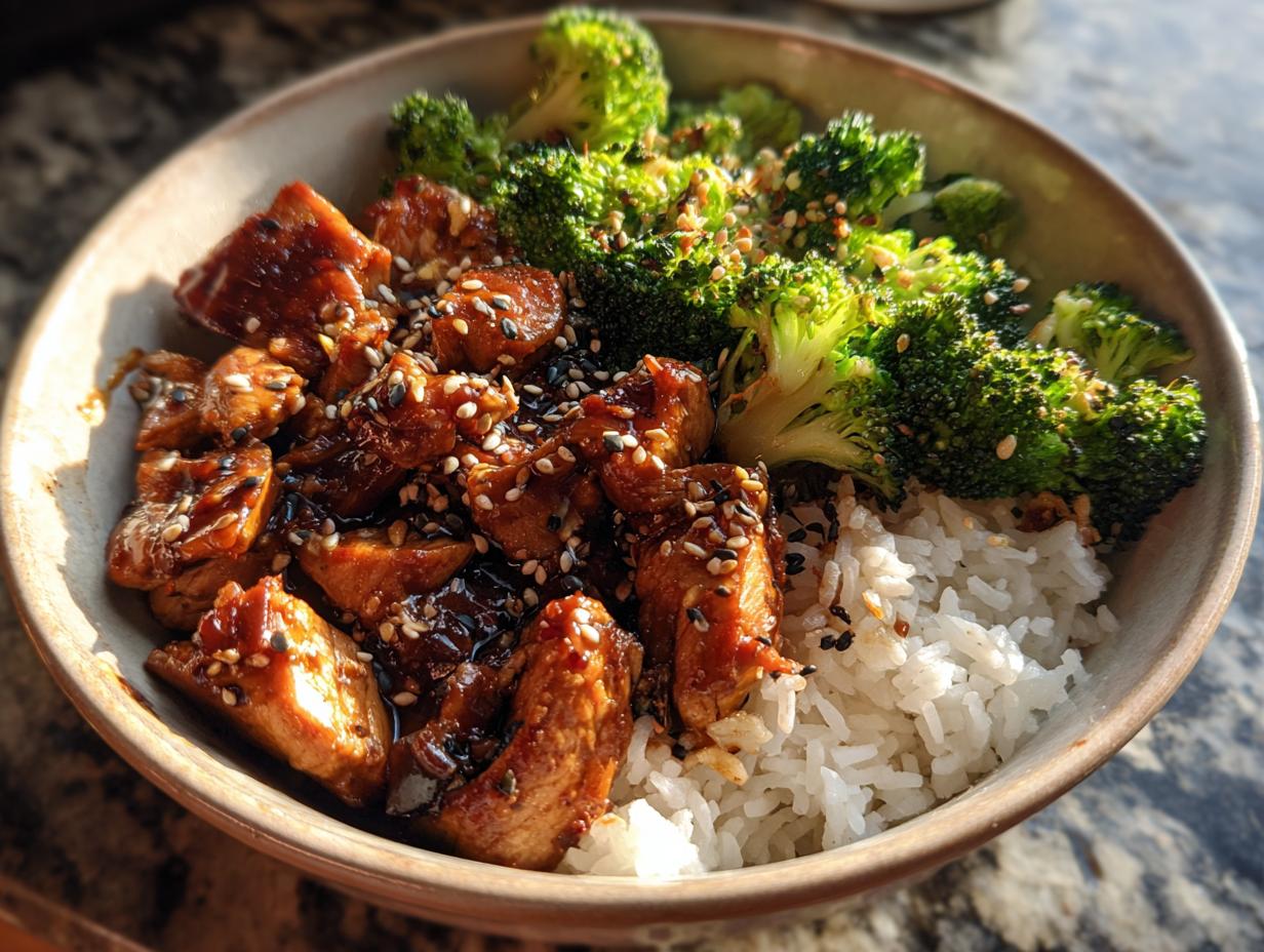 Spicy Honey Chicken Bowl - detail 2