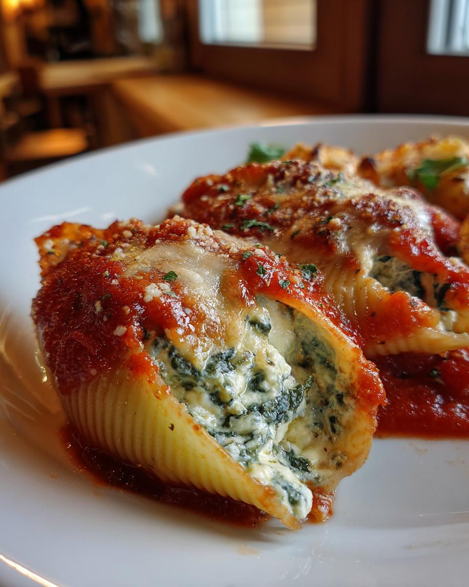 Spinach Ricotta Stuffed Shells: A 6-Step Recipe You'll Love! 4 Spinach Ricotta Stuffed Shells - detail 1