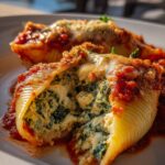 Spinach Ricotta Stuffed Shells