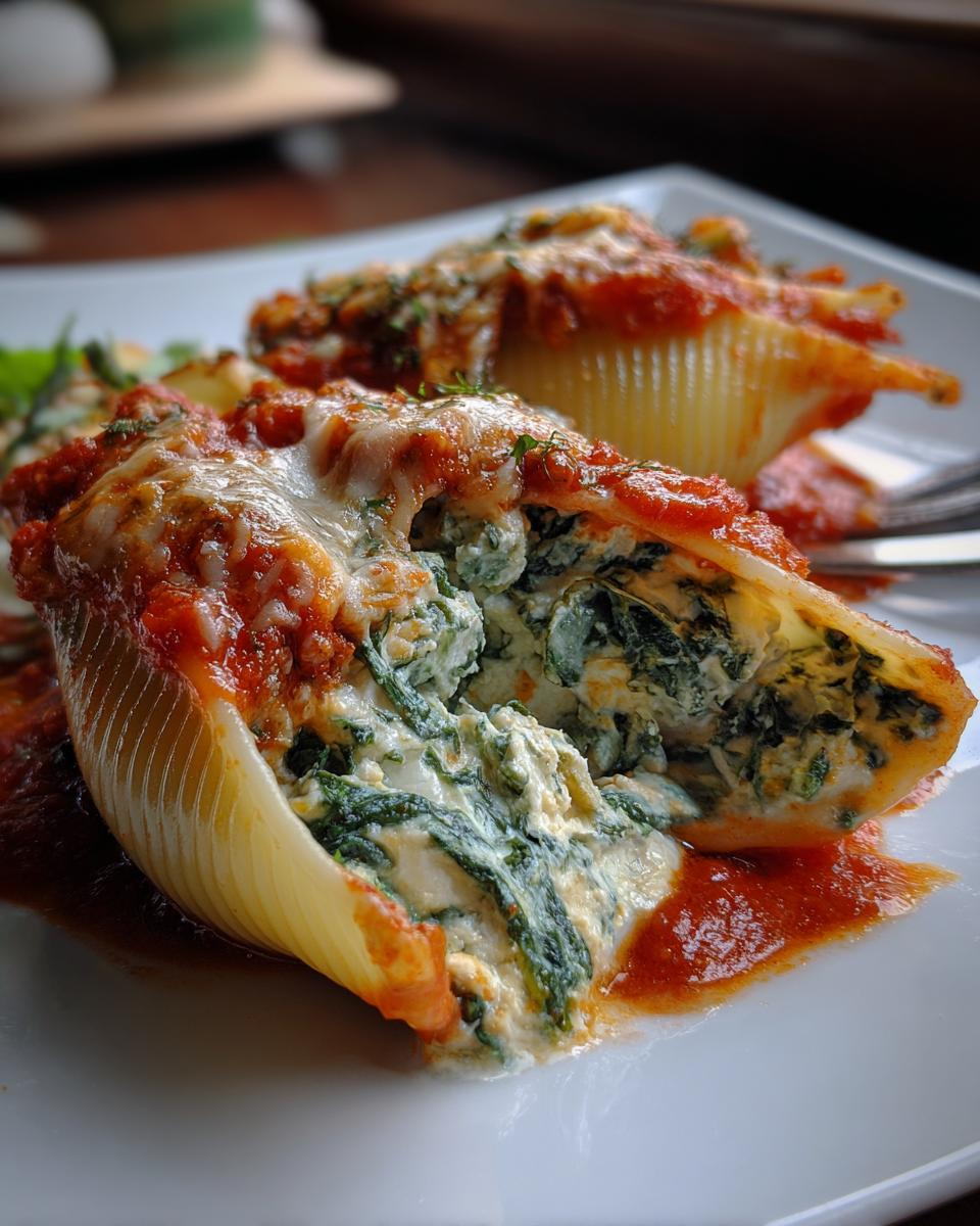 Spinach Ricotta Stuffed Shells: A 6-Step Recipe You'll Love! 5 Spinach Ricotta Stuffed Shells - detail 2