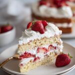 Strawberry Cream Cake