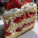 Strawberry Shortcake Layer Cake