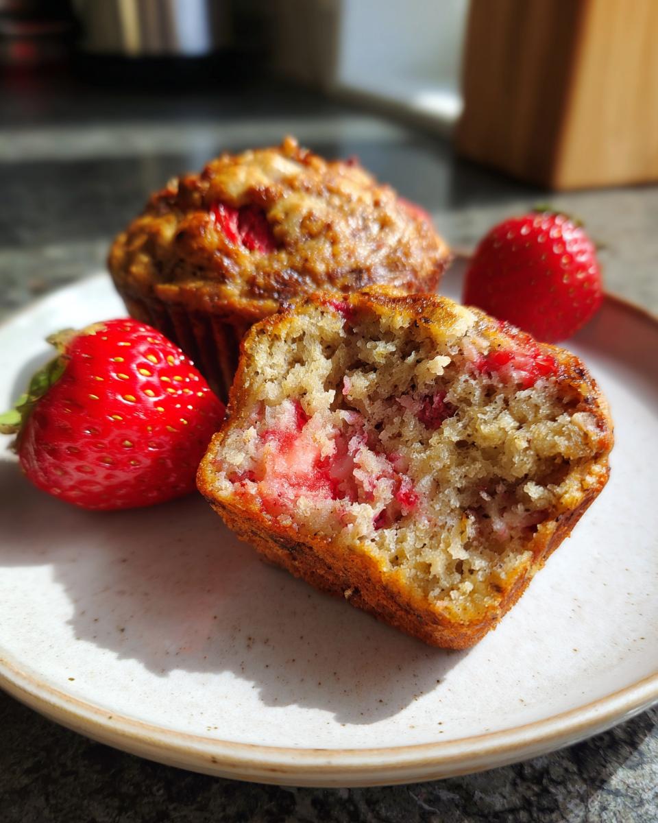 Strawberry Yogurt Breakfast Muffins - detail 1