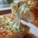 Stuffed Garlic Bread with Mozzarella
