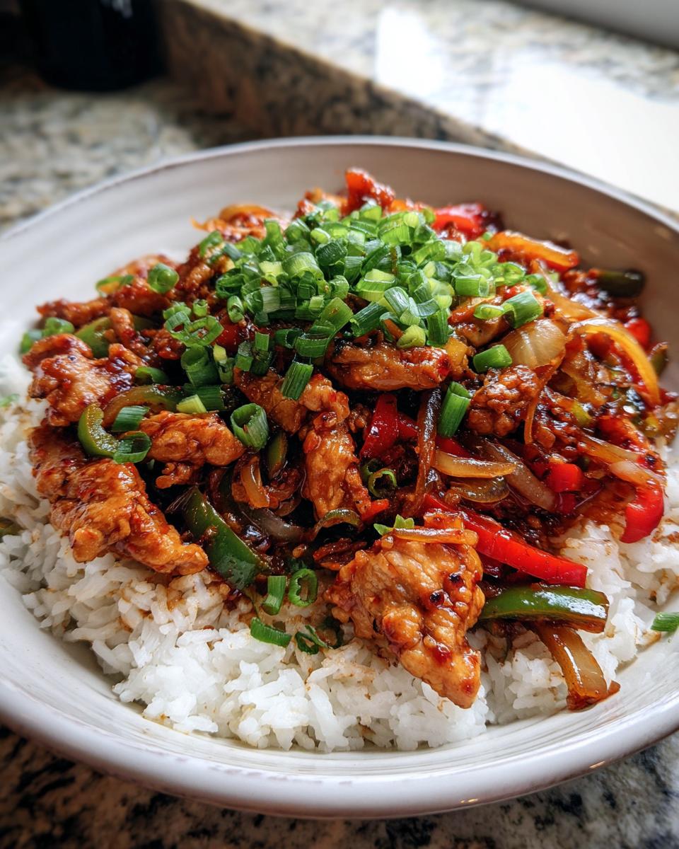 Sweet Chili Chicken Stir Fry - detail 1