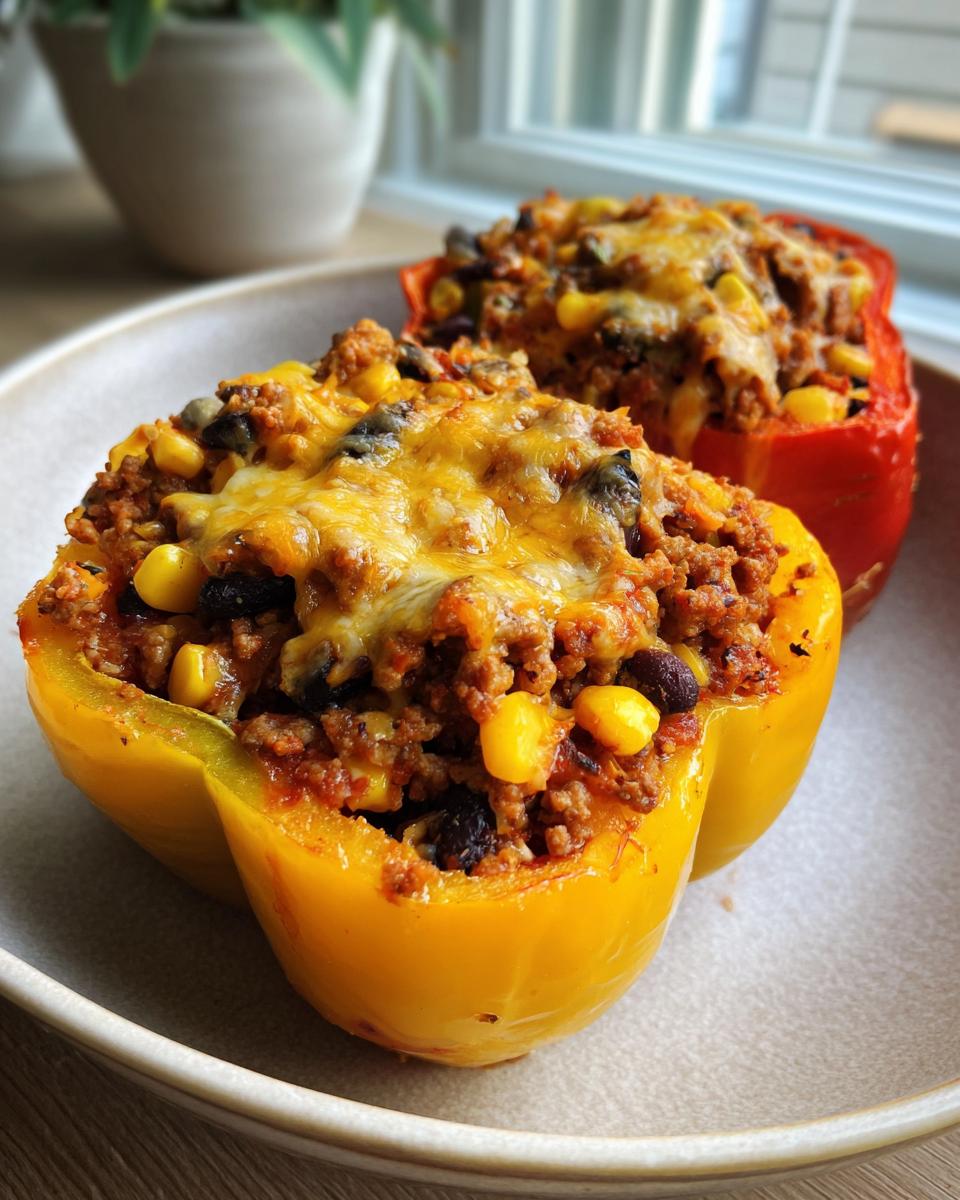 Taco Stuffed Bell Peppers - detail 1