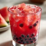 Viral Watermelon Popping Boba Drink