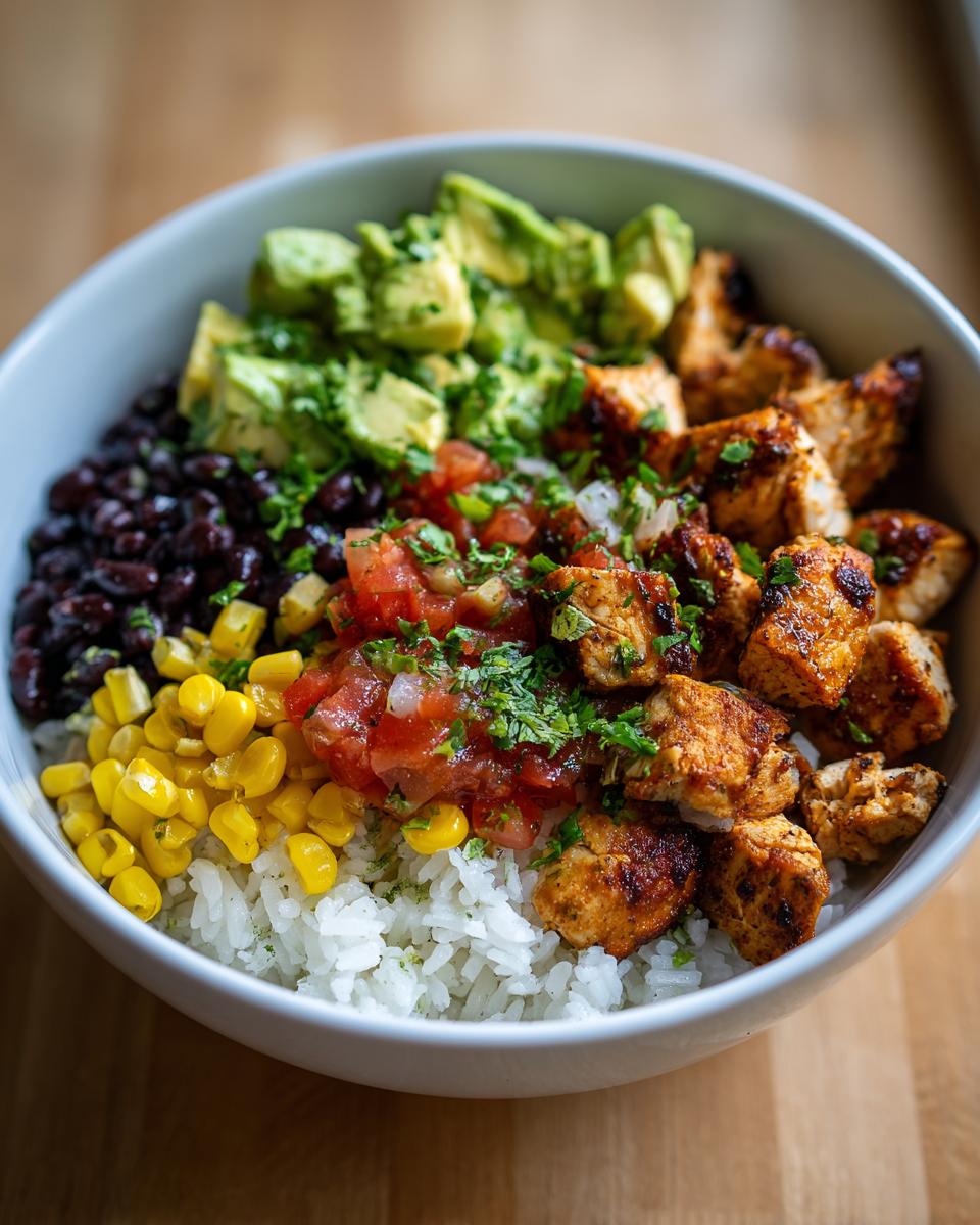 Air Fryer Chicken Bowl: 1 Easy Recipe in 20 Minutes 5 air fryer chicken bowl - detail 2