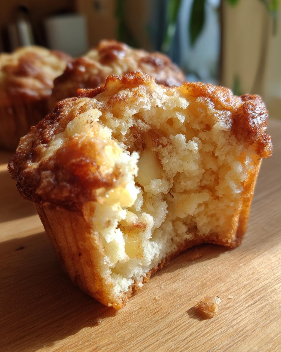 apple cinnamon greek yogurt muffins soft - detail 1