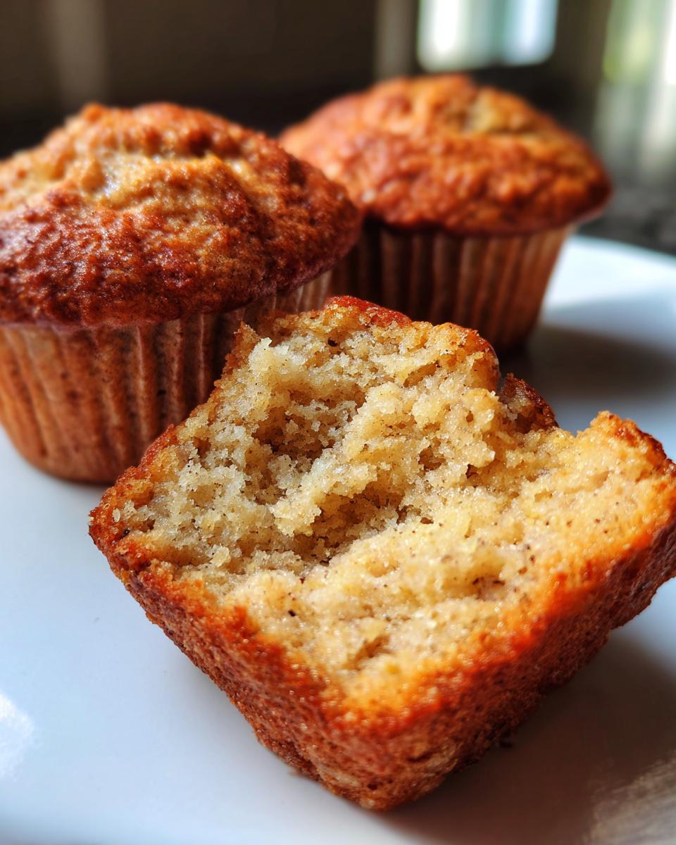 banana muffins meal prep - detail 1