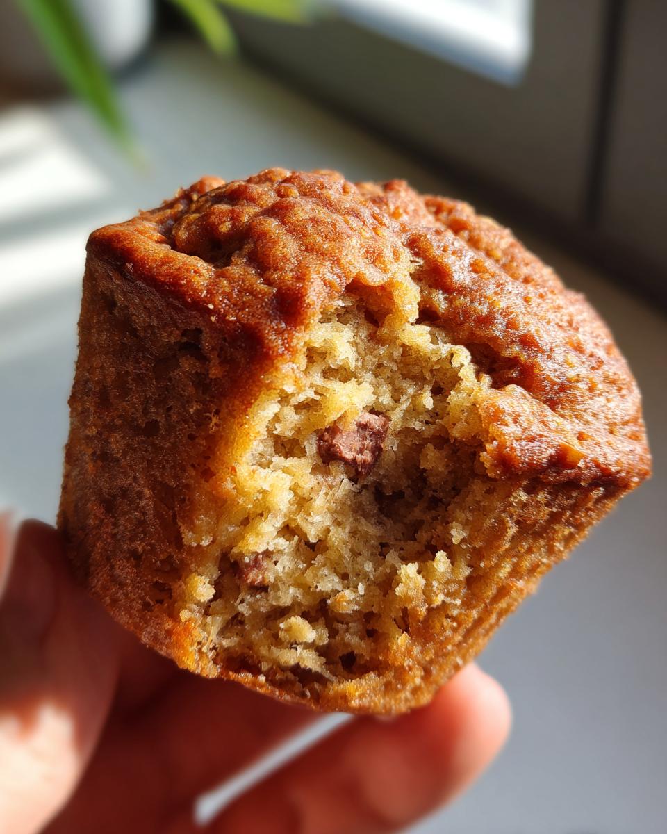 banana muffins no sugar - detail 2