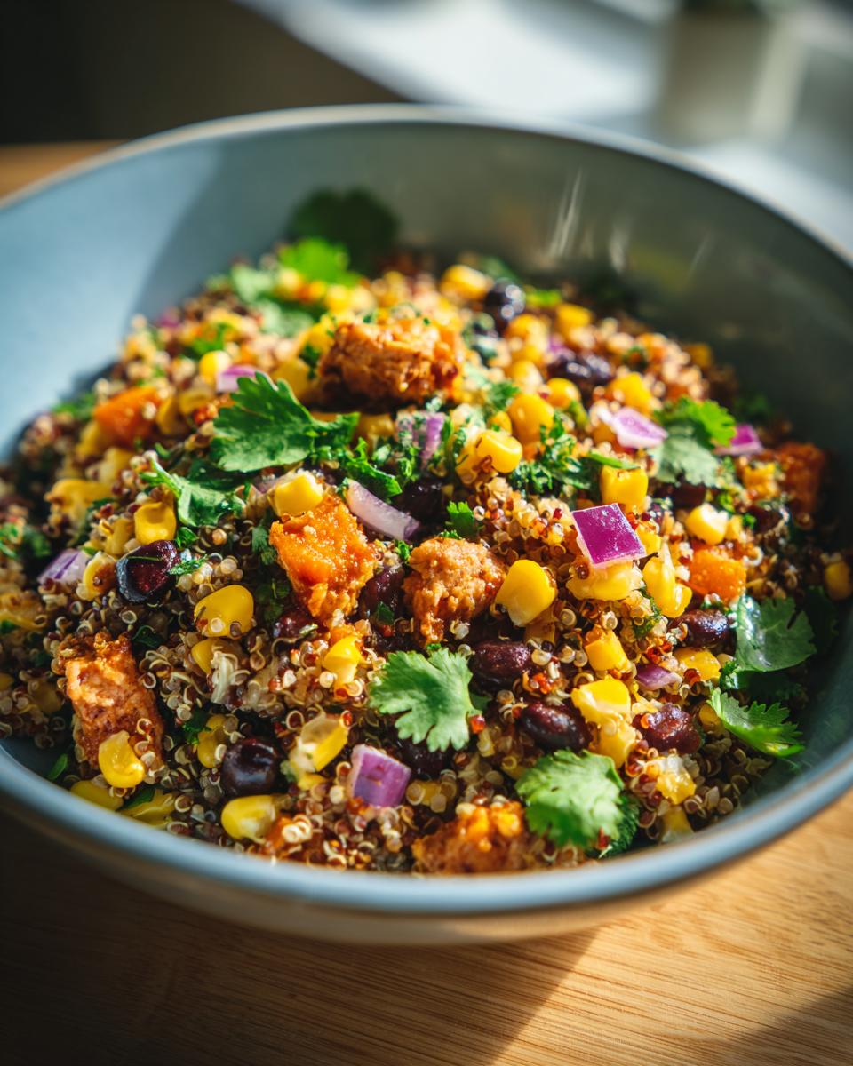 bbq chicken sweet corn bowl easy comfort meal - detail 2