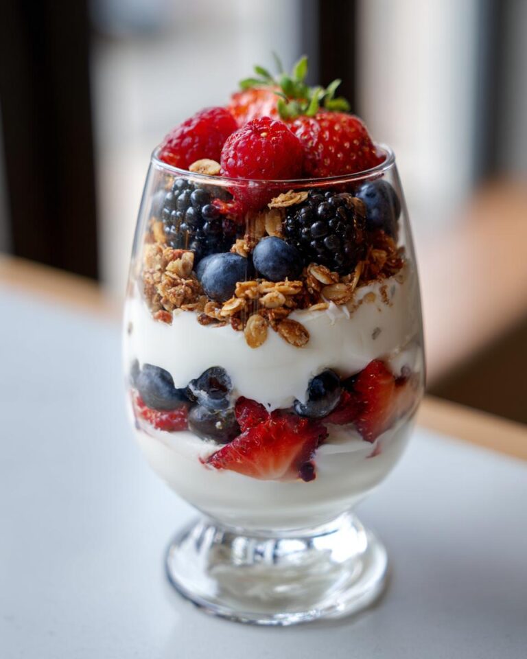 berry yogurt parfait