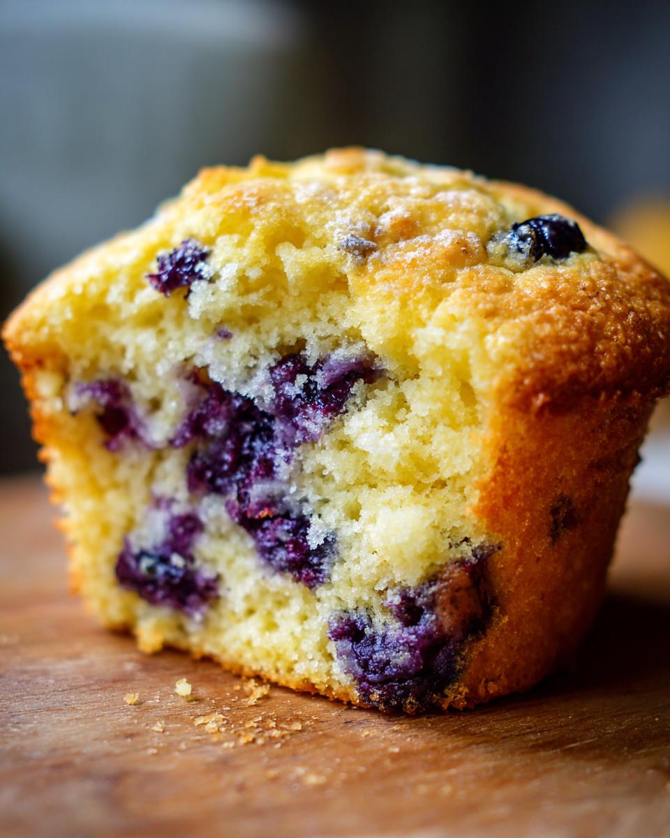 Craving Soft? 1 Recipe for Delightful Blueberry Muffins 4 blueberry muffins soft - detail 1