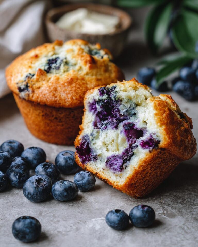 blueberry yogurt muffins