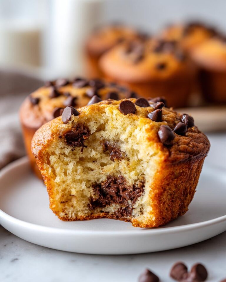 chocolate chip greek yogurt muffins fluffy
