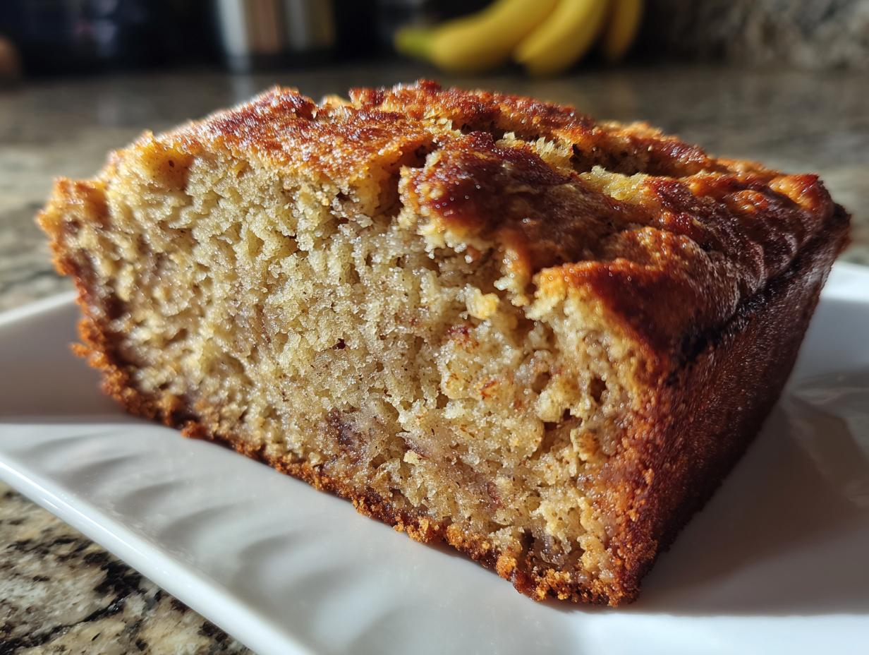 cinnamon banana bread - detail 2