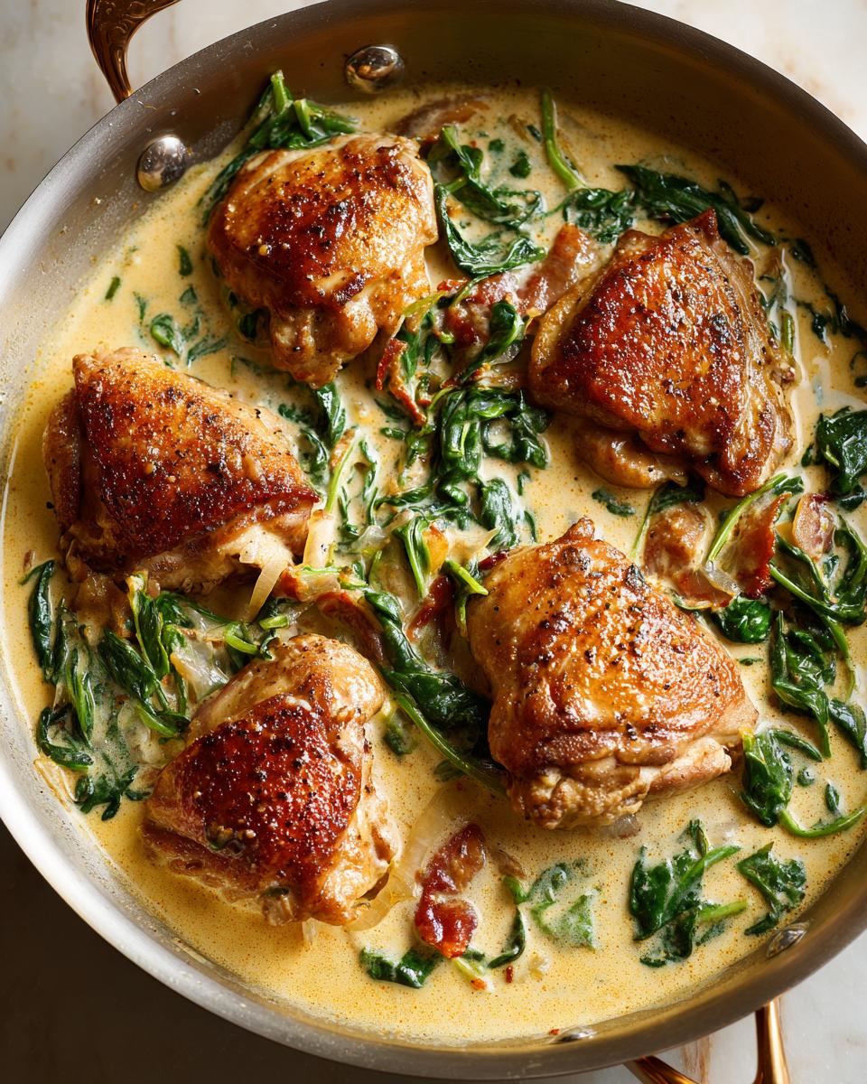 creamy chicken skillet version - detail 2