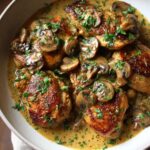 creamy mushroom chicken