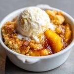 easy peach cobbler dessert homemade simple
