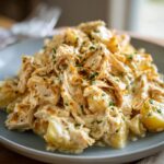 garlic parmesan crockpot chicken potatoes
