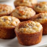 greek yogurt banana mini muffins kid friendly