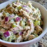 high protein greek yogurt chicken salad light recipe