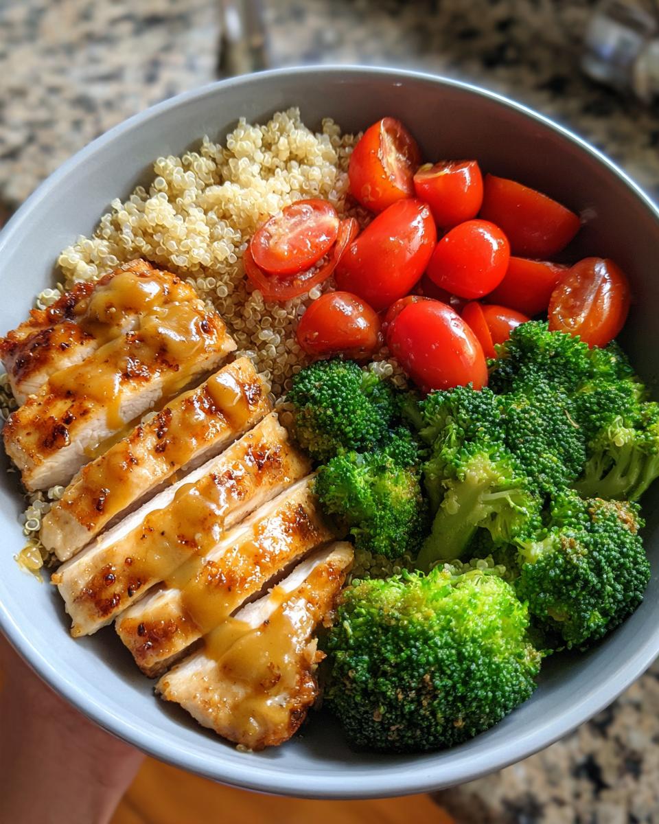 Craving a 450-Calorie Honey Mustard Chicken Bowl? 4 honey mustard chicken bowl - detail 1