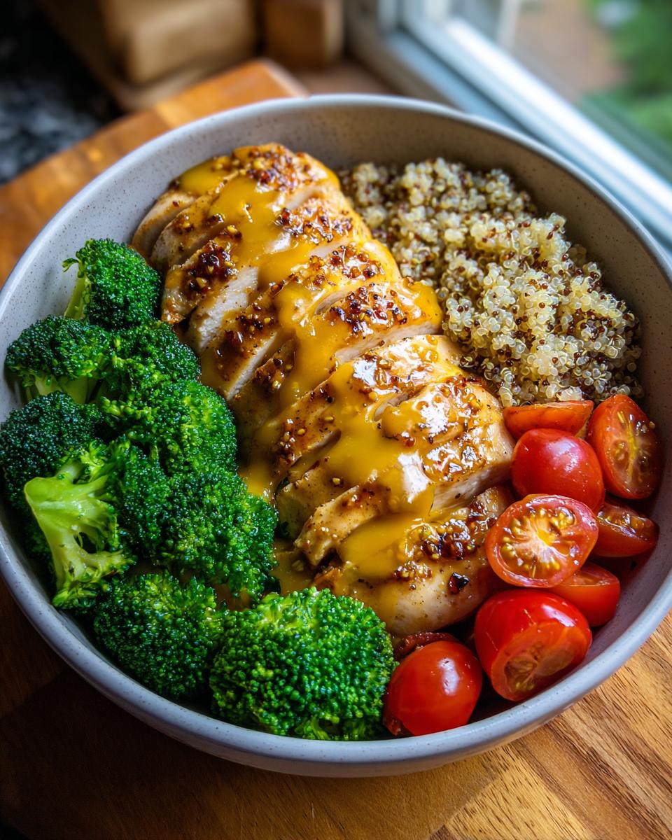 Craving a 450-Calorie Honey Mustard Chicken Bowl? 5 honey mustard chicken bowl - detail 2