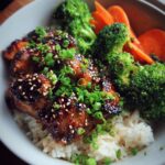 korean gochujang chicken bowl spicy protein meal
