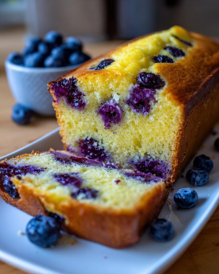 lemon blueberry cake