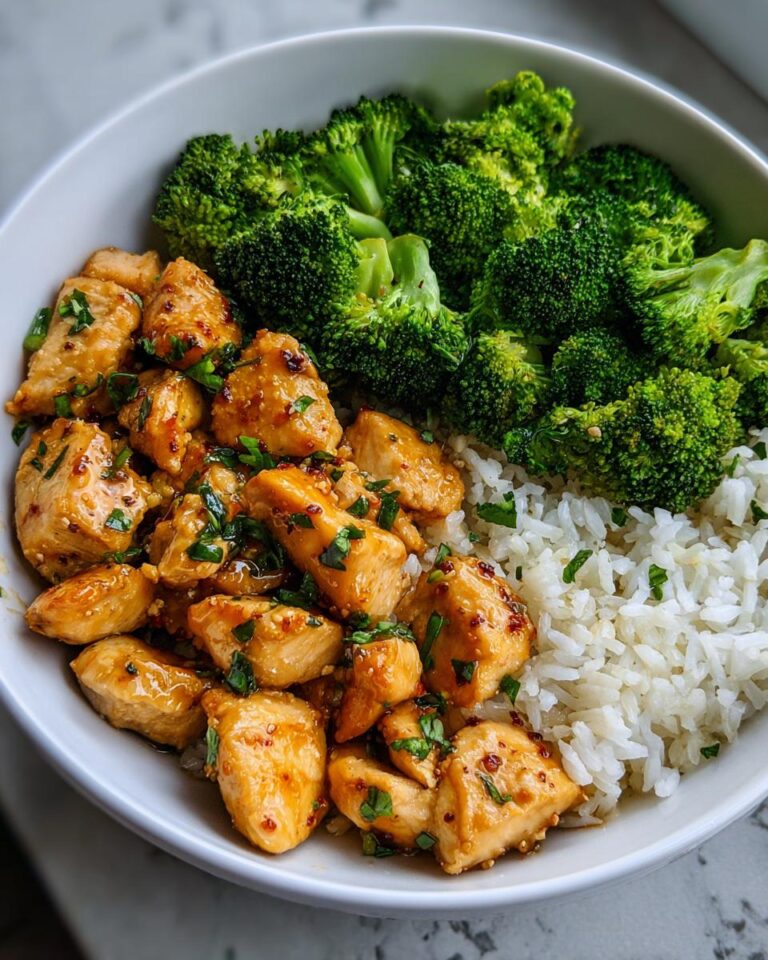 lemon chicken bowl