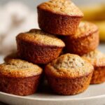 mini banana muffins