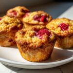 raspberry greek yogurt muffins soft bakery style