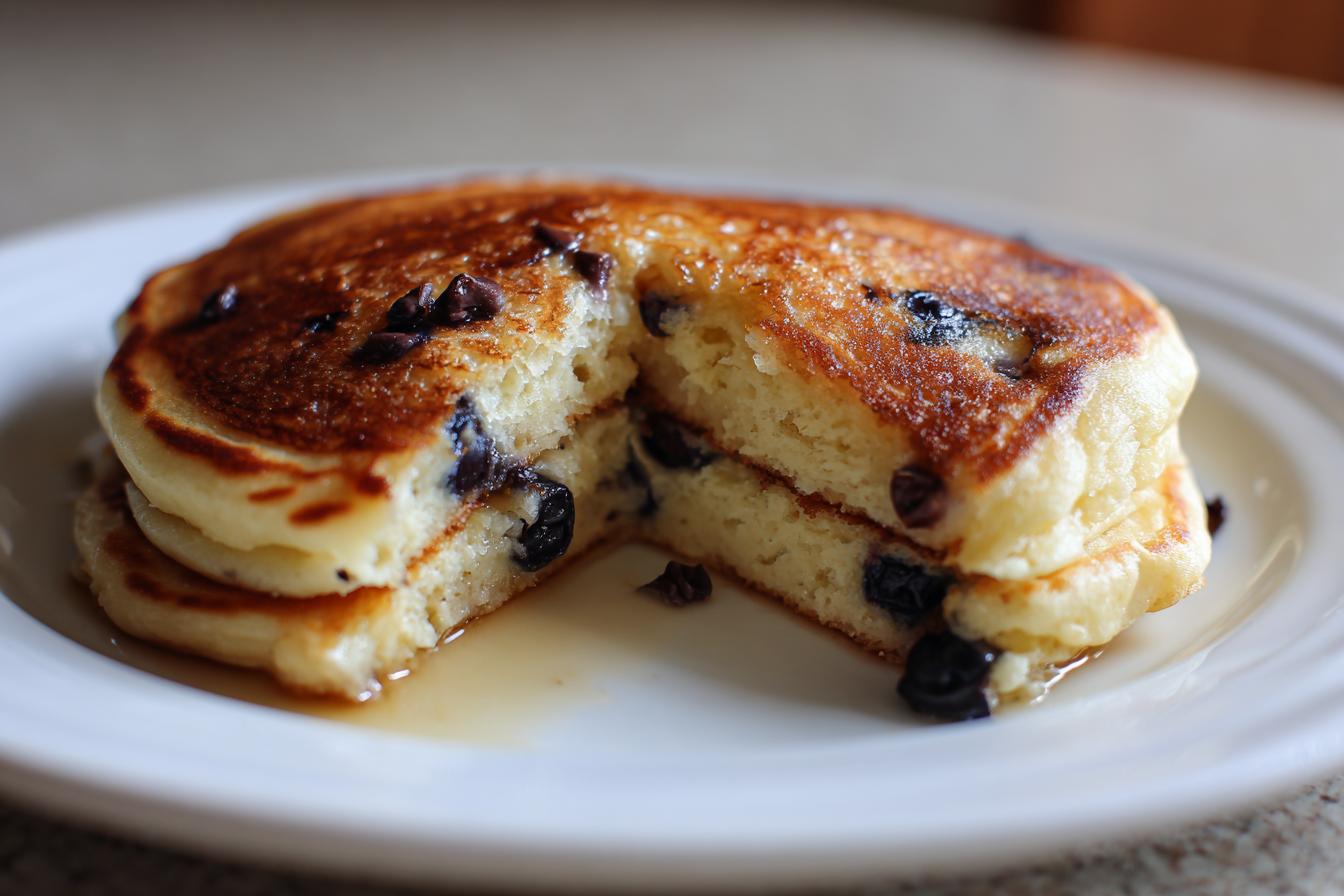 sheet pan pancakes oven baked family breakfast - detail 2