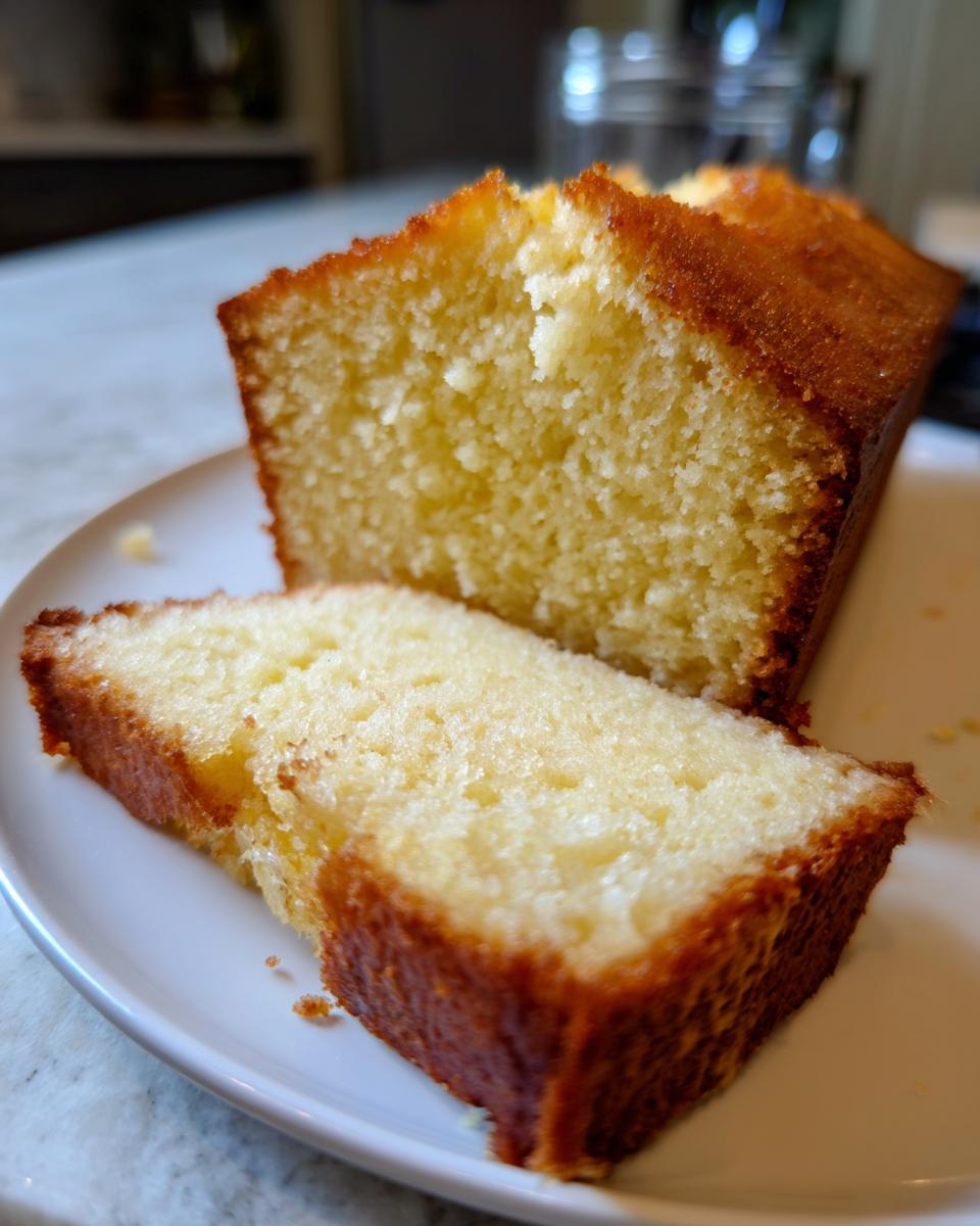 vanilla pound cake - detail 2